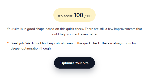 100SEOScore